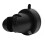 Supporto per soffione doccia a ventosa in ABS Nero/Argento 11