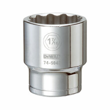 Socket, 12-Point, 3/4 In. Drive, 1-7/16 In. - DWMT74604OSP
