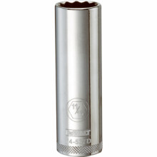 SAE Deep Socket, 12-Point, 1/2 In. Drive, 11/16 In. - DWMT74537OSP