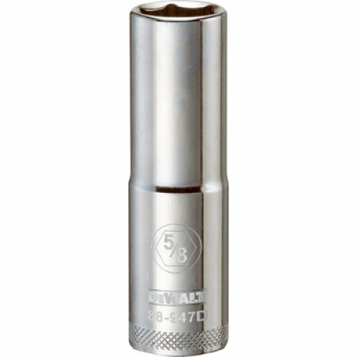 DeWalt SAE Deep Socket, 6-Point, 1/2 In. Drive, 5/8 In. - DWMT88947OSP