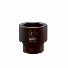 Metric Impact Socket, 6-Point, 3/4 In. Drive, 41mm - DWMT75177OSP