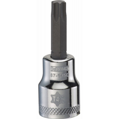 DeWalt T40 Star Torx Socket, 3/8 In. Drive - DWMT87145OSP