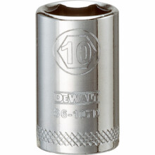 Metric Shallow Socket, 6-Point, 1/4 In. Drive, 11mm - DWMT86108OSP