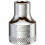 DeWalt SAE Socket, Shallow, 6-Point, 1/4 In., 3/8 In. Drive - DWMT86255OSP 1