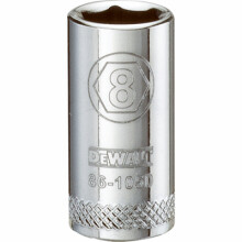 Metric Shallow Socket, 6-Point, 1/4 In. Drive, 8mm - DWMT86105OSP