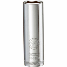 Metric Deep Socket, 6-Point, 1/4 In. Drive, 11mm - DWMT86099OSP