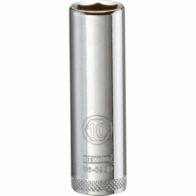 Metric Deep Socket, 6-Point, 1/4 In. Drive, 10mm - DWMT86098OSP