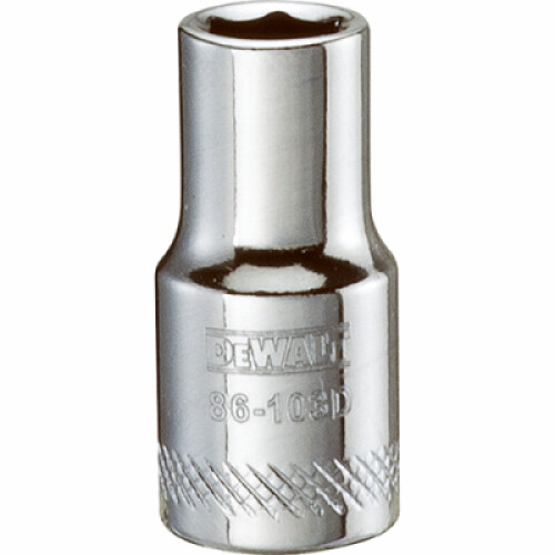 DeWalt Metric Shallow Socket, 6-Point, 1/4 In. Drive, 6mm - DWMT86103OSP