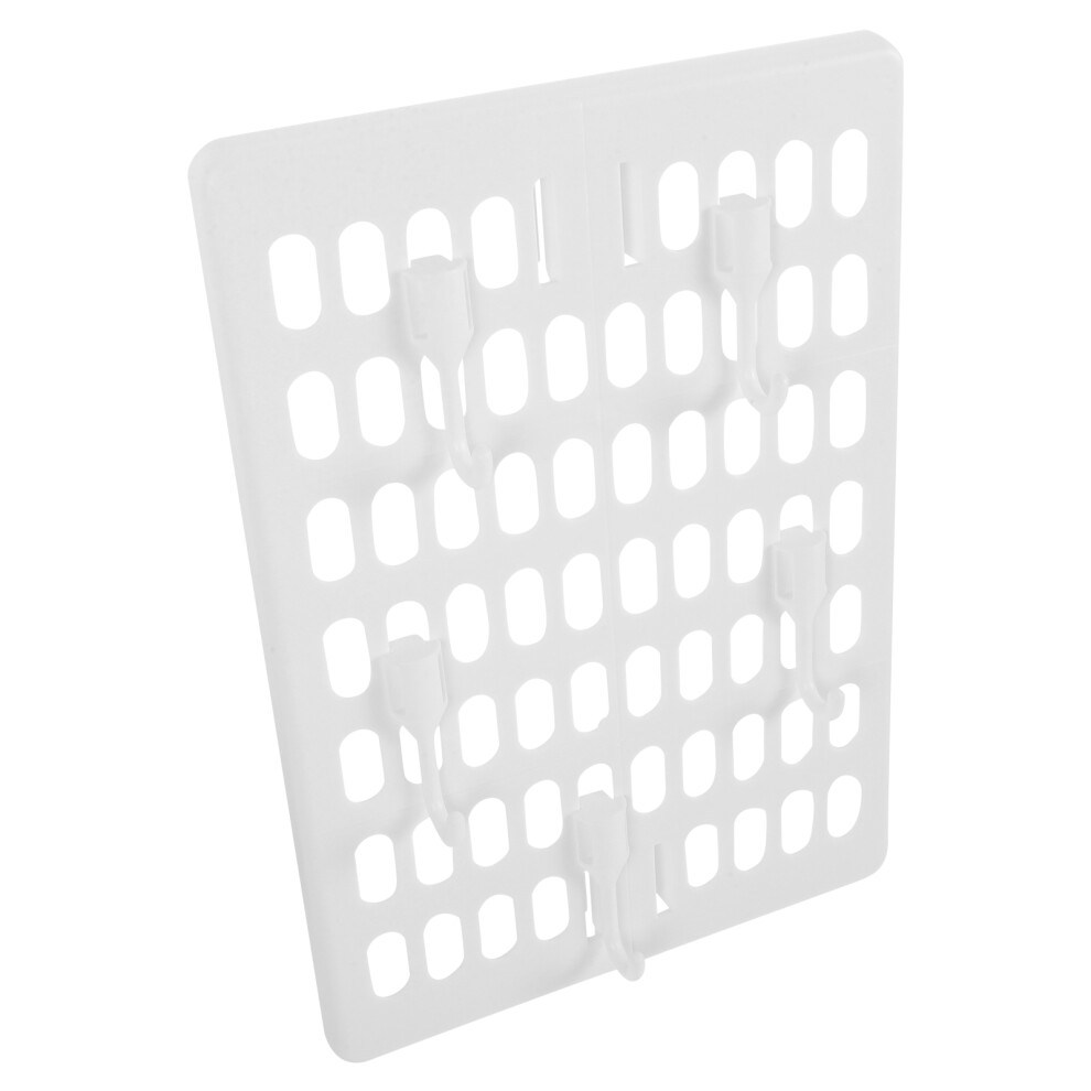 3 Sets Plastic Peg Board Pegboard Bin Hooks Garage Steel 3632382109612
