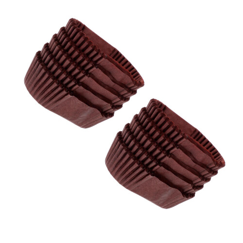 2 Pieces Oval Cake Paper Baking Cups Cupcake Bakery Muffin Liners 2