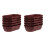 2 Pieces Oval Cake Paper Baking Cups Cupcake Bakery Muffin Liners 6