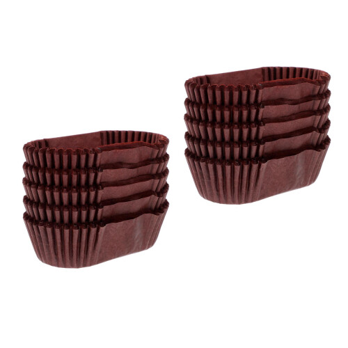 2 Pieces Oval Cake Paper Baking Cups Cupcake Bakery Muffin Liners 1
