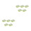 10Pcs Premium Plastic Growth Germination Tray for Hydroponic Sprouting 8