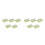 10Pcs Premium Plastic Growth Germination Tray for Hydroponic Sprouting 4