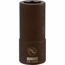 SAE Deep Impact Socket, 6-Point, 3/4 In. Drive, 15/16 In. - DWMT74138OSP