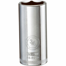 SAE Socket, Deep, 6-Point, 3/4 In., 3/8 In. Drive - DWMT88991OSP