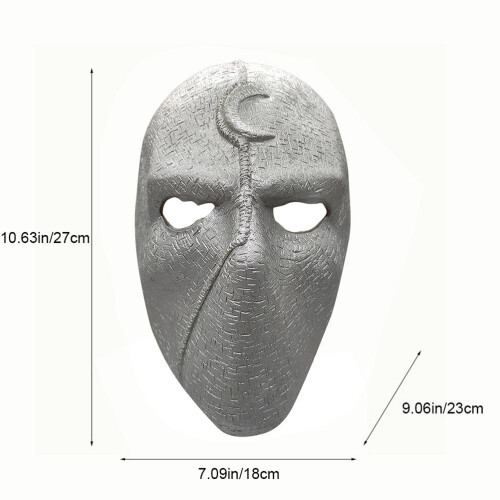 Κάλυμμα προσώπου Knight – Μαλακή μάσκα Cosplay από λάτεξ 1