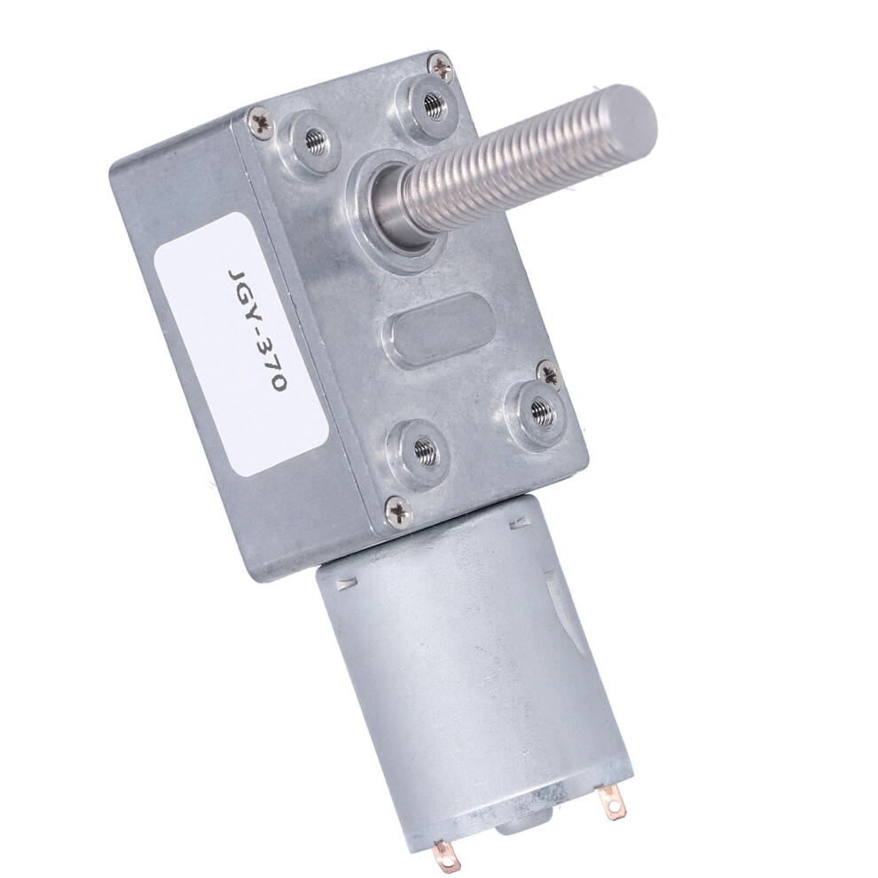 Dc 6V Worm Gear Motor 10Rpm Wearproof Rustproof Low Noise Gearbox For Robotics 3071387740305