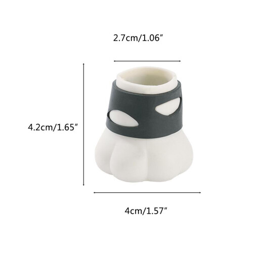 4-pack silikonbenskydd för katttassar 1