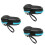 3St PU Scheermes Opbergcase Met Dubbele 6
