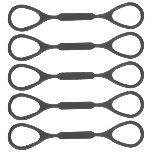 20Pièces Accessoires Trompette Stoppeurs Silicone Noir Flexibles