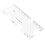 2Pièces Règle Mesure Tissu Claire Blanche Pour Broderie Patchwork 8
