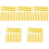 60Pièces Frites Simulées Souples PVC Accessoires Maison 5