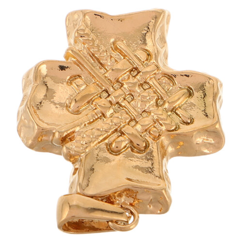 3Pièces Pendentifs Croix Style Antique Acier Accessoires DIY