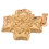 3Pièces Pendentifs Croix Style Antique Acier Accessoires DIY 3