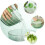 1Pièces Panier Drainage Fruits Vert Clair 11