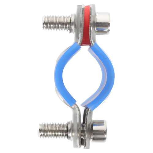 5Pcs Adjustable Clamp Pipe Hanger Ring Wall Mount Support