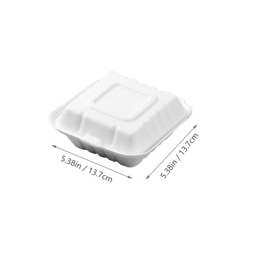50Pièces Conteneurs Fast-Food Portable Multicolores 1