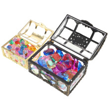 7Ensembles Coffrets Pirate Colorés Pour Rangement De Trésors Et Bijoux