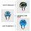2Pcs Assorted Color Chin Straps Nylon PP Adjustable Hard Hat 4