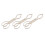 24Pcs Bottle Clamp White Plastic Anti-Slip Nursing 4