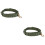 2Pièces Câbles Réglables Colliers Résistants Pour Bétail Vert 10