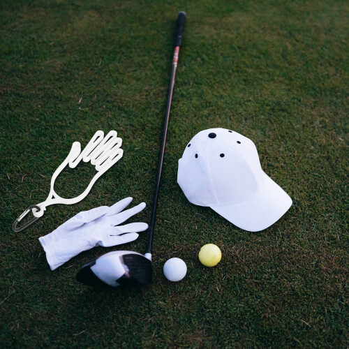 2Pièces Support Golf ABS Métal Séchage Maison 2