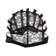 4Pcs Durable Black Net Cap Stylish Multi-Use Hair Care Tool