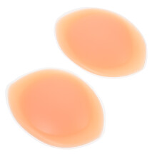 2Pairs Beige Push Up Bra Inserts Pad Silicone for Wedding Dress Bikini