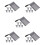 30Pcs Multi-Function Grey Soap Saver Bags Portable Nylon Soap Pouches 10