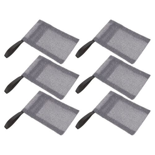 30Pcs Multi-Function Grey Soap Saver Bags Portable Nylon Soap Pouches 2