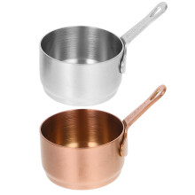 3 Pack Small Cooking Saucepan Stainless Pans Mini Soup Pot Teppanyaki
