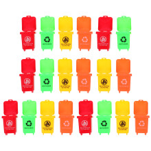 100 Pièces Mini Jouet - Bac Rangement Bureau Couvercle