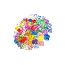 200Pièces Pierres Acryliques Colorées Décoratives Pour DIY Aquarium