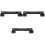 3 Pcs Household Storage Rack Hanging Stand Ironing Board Holder Hook 4