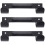 3 Pcs Household Storage Rack Hanging Stand Ironing Board Holder Hook 9