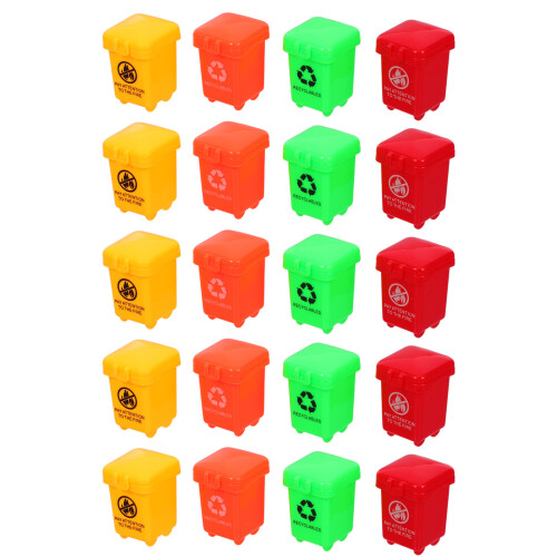 100 Pièces Mini Jouet - Bac Rangement Bureau Couvercle 1