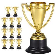 36Pcs Childfriendly Golden Plastic Mini Trophies for Kids Competitions