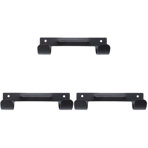 3 Pcs Household Storage Rack Hanging Stand Ironing Board Holder Hook 2