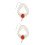 2Pcs Durable Necklace Collar Double Layer Pearl Charm 6